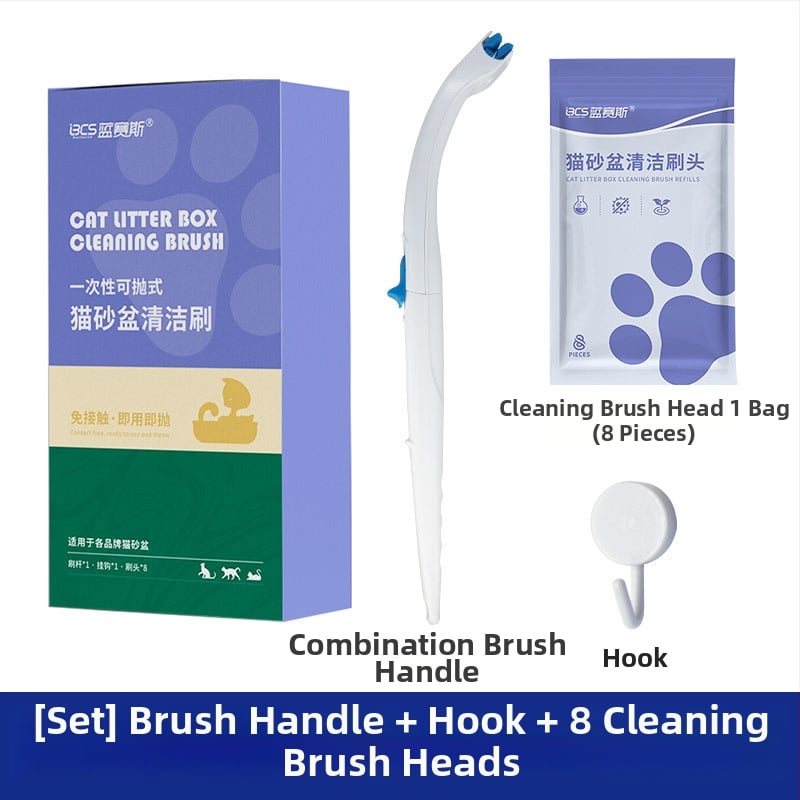 Заместваща глава за еднократна тоалетна четка — Blue Seth (Материал: пластмаса; Произход: Далян, Ляонин; Стил: Модерен минимализъм)