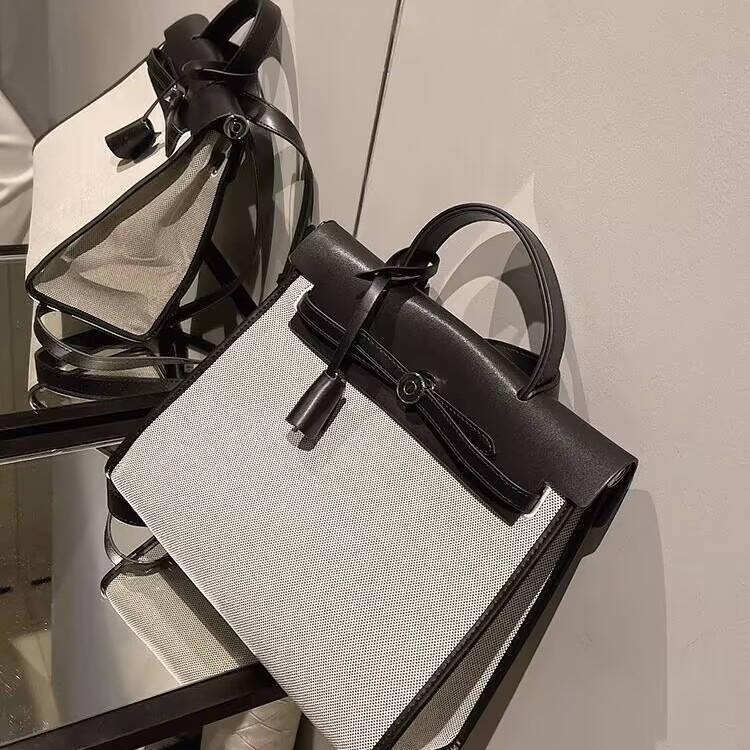 PU torba, Street fashion stil, horizontalni kvadratni oblik, poliester podstava, zaključavanje