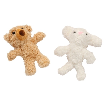 Broșă din pluș cu design ursuleț și iepuraș, broderie computerizată cu umplutură din bumbac sintetic, origineYiwu, Primăvara 2024