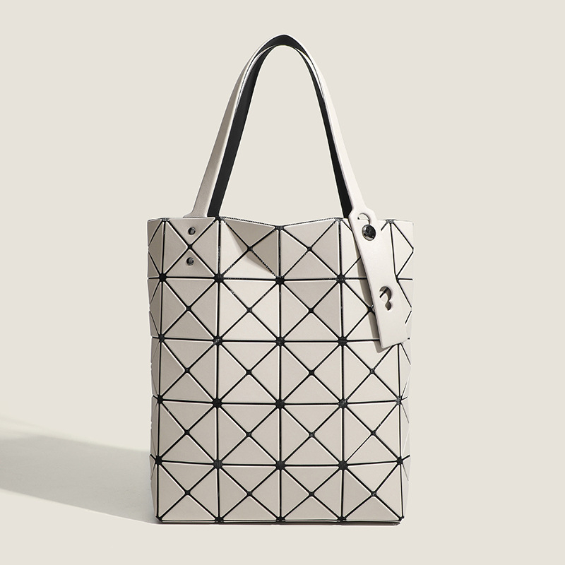 Geantă cu design geometric romboidal, material PU (Stil: Simplitate urbană; Material: PU; Tendință: geantă pătrată; Sezon: Primăvara 2024; Potrivit pentru: uz zilnic)