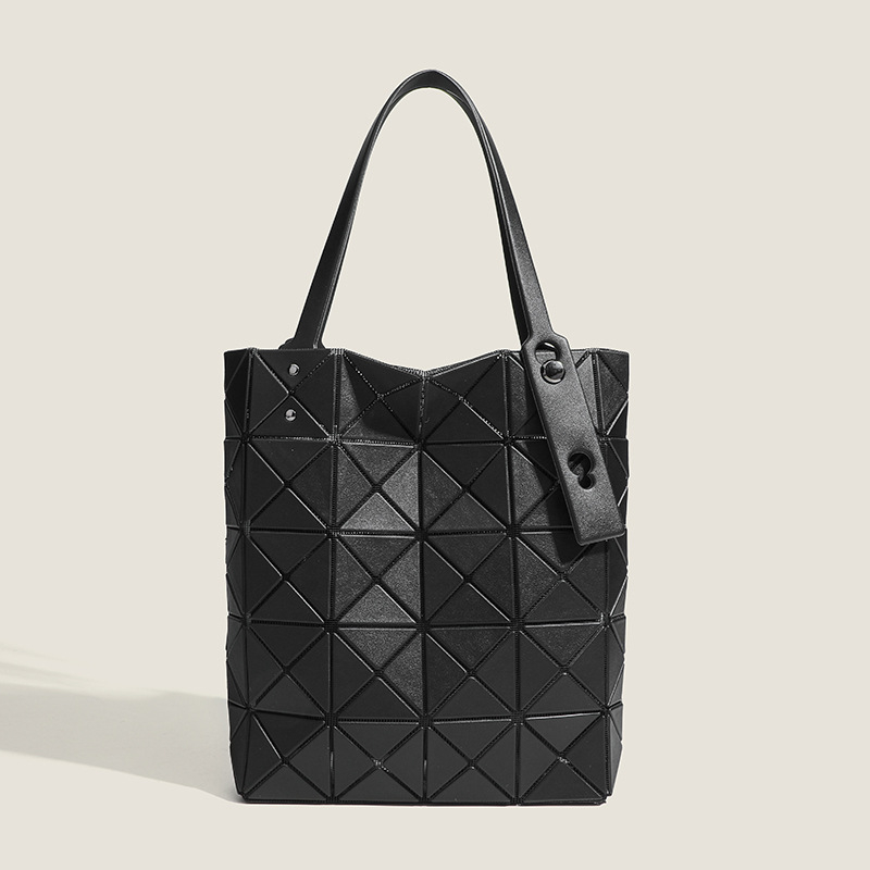 Geantă cu design geometric romboidal, material PU (Stil: Simplitate urbană; Material: PU; Tendință: geantă pătrată; Sezon: Primăvara 2024; Potrivit pentru: uz zilnic)