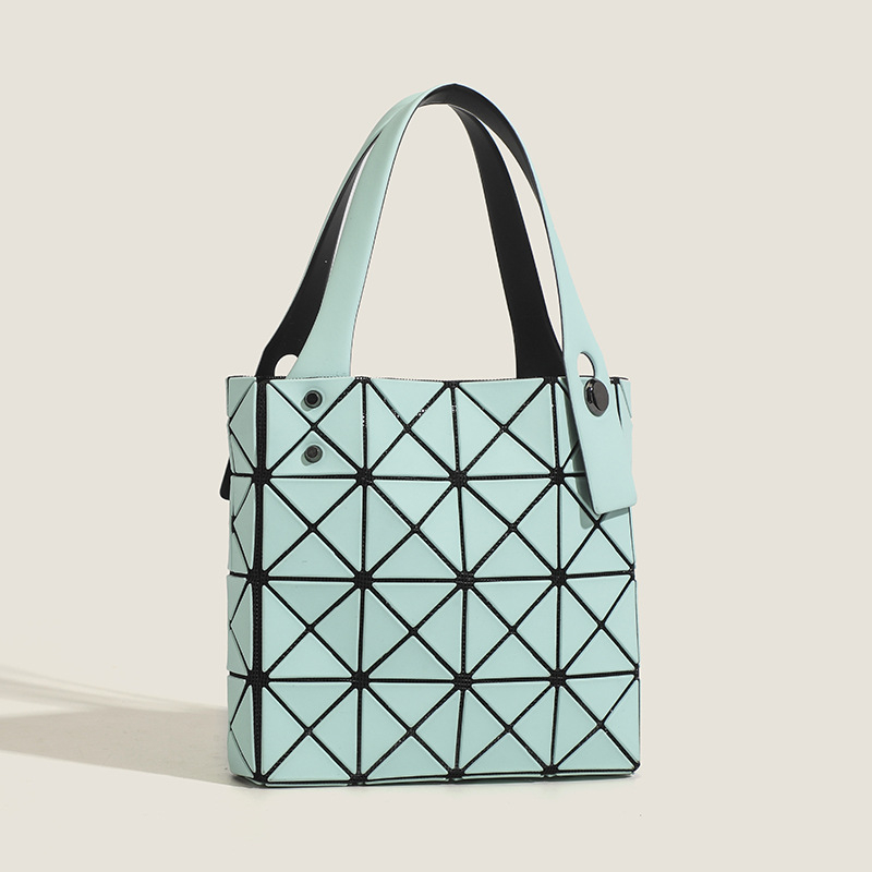 Geantă cu design geometric romboidal, material PU (Stil: Simplitate urbană; Material: PU; Tendință: geantă pătrată; Sezon: Primăvara 2024; Potrivit pentru: uz zilnic)