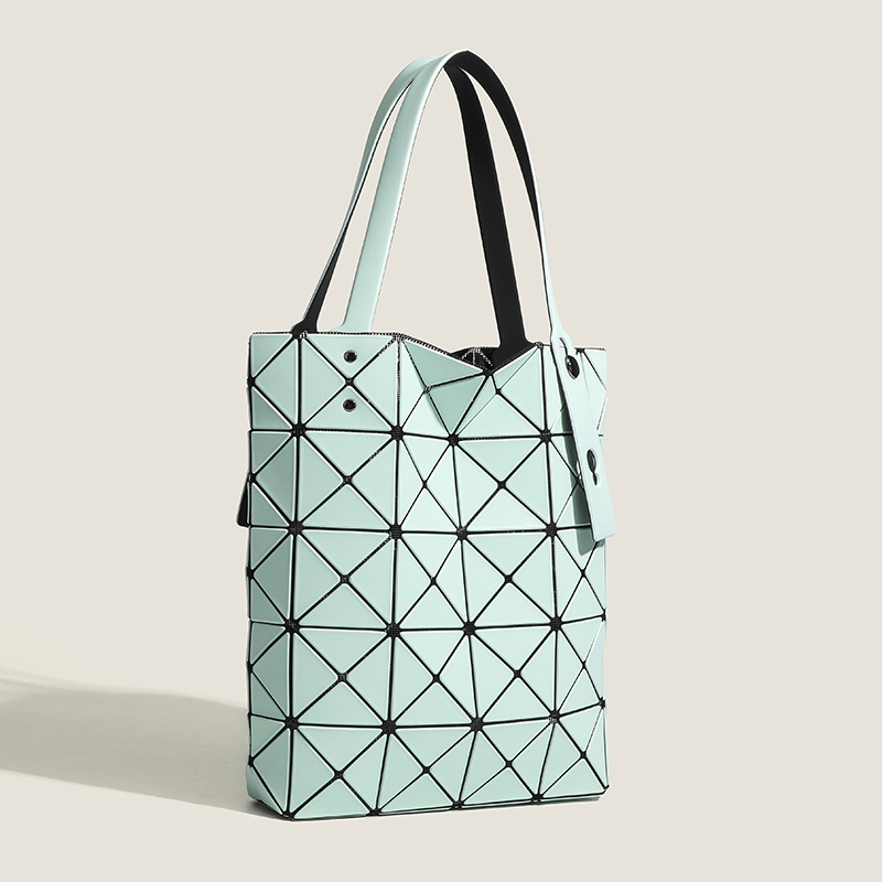 Geantă cu design geometric romboidal, material PU (Stil: Simplitate urbană; Material: PU; Tendință: geantă pătrată; Sezon: Primăvara 2024; Potrivit pentru: uz zilnic)