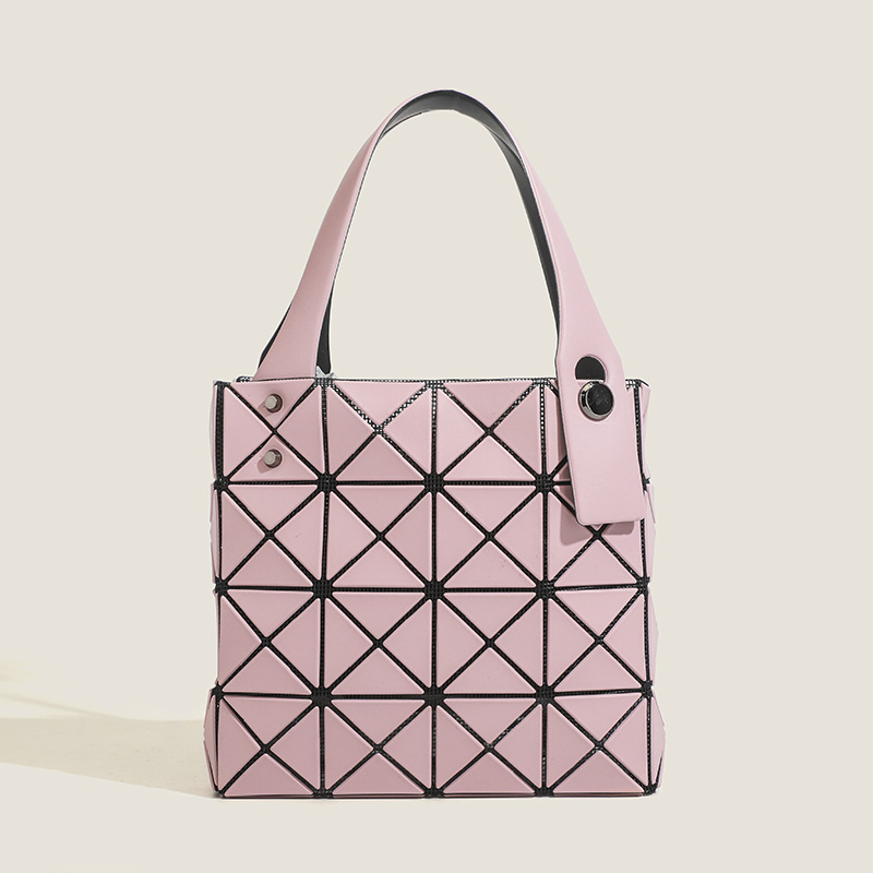 Geantă cu design geometric romboidal, material PU (Stil: Simplitate urbană; Material: PU; Tendință: geantă pătrată; Sezon: Primăvara 2024; Potrivit pentru: uz zilnic)