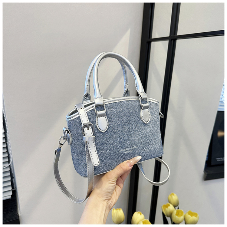 Geantă tip bucket din PU, stil urban minimalist, închidere cu fermoar, căptușeală din poliester (vara 2025, formă de găleată, curea cu o singură curea)