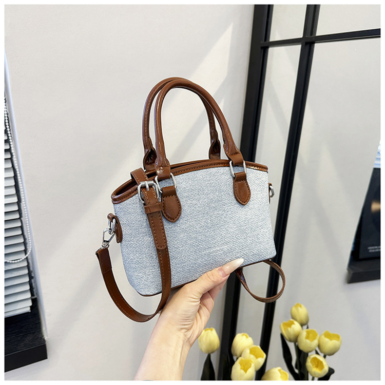 Geantă tip bucket din PU, stil urban minimalist, închidere cu fermoar, căptușeală din poliester (vara 2025, formă de găleată, curea cu o singură curea)