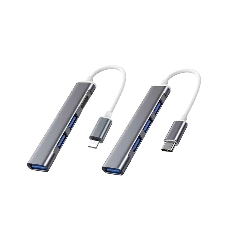 Adaptor docking Lightning pentru iPad, tablete și telefoane – port USB, compatibil cu iPad/tablet/telefon, fără alimentare externă