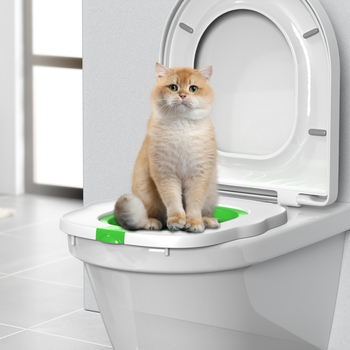 Antrenor de toaletă pentru pisici, ABS, etichetă privată OEM, potrivit pentru pisici