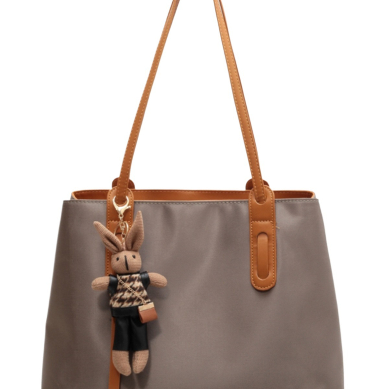 Geantă Tote pentru femei - stil pe umăr crossbody, material: mătase cu imprimeu floral, formă-orizontală pătrată, închidere cu capac, buzunar interior cu fermoar