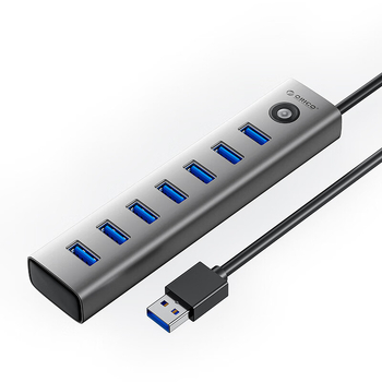 Orico USB 3.0 7-portna docking stanica iz aluminijske legure, model CL7U