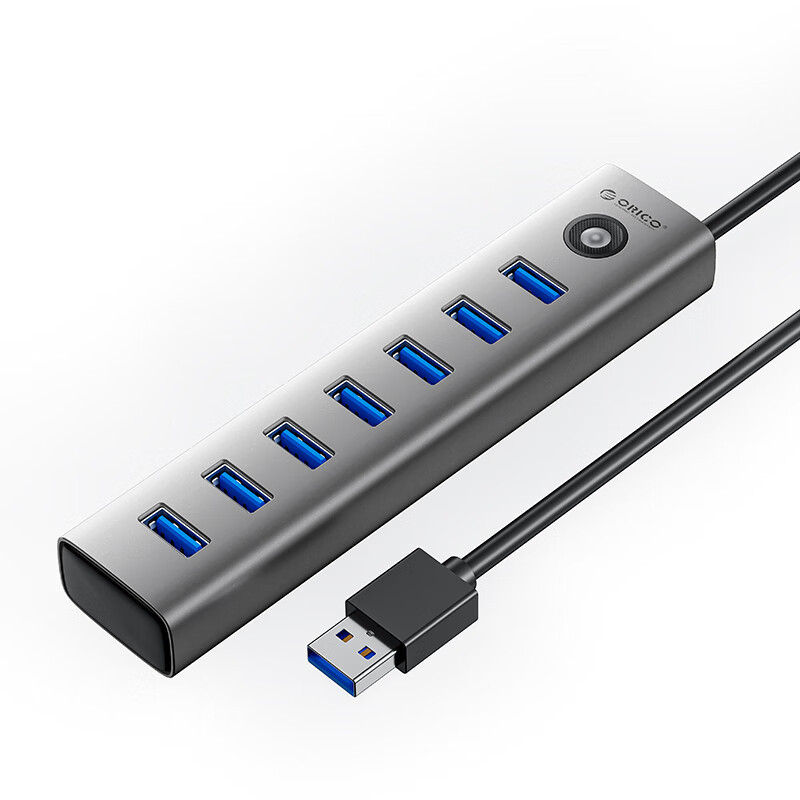 Orico USB 3.0 7-portna docking stanica iz aluminijske legure, model CL7U