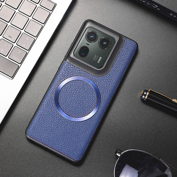 Husă Motorola pentru telefon cu textură de piele magnetică, protecție totală, finisaj mecanizat, personalizabil