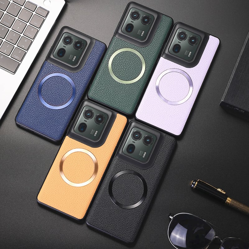 Husă Motorola pentru telefon cu textură de piele magnetică, protecție totală, finisaj mecanizat, personalizabil