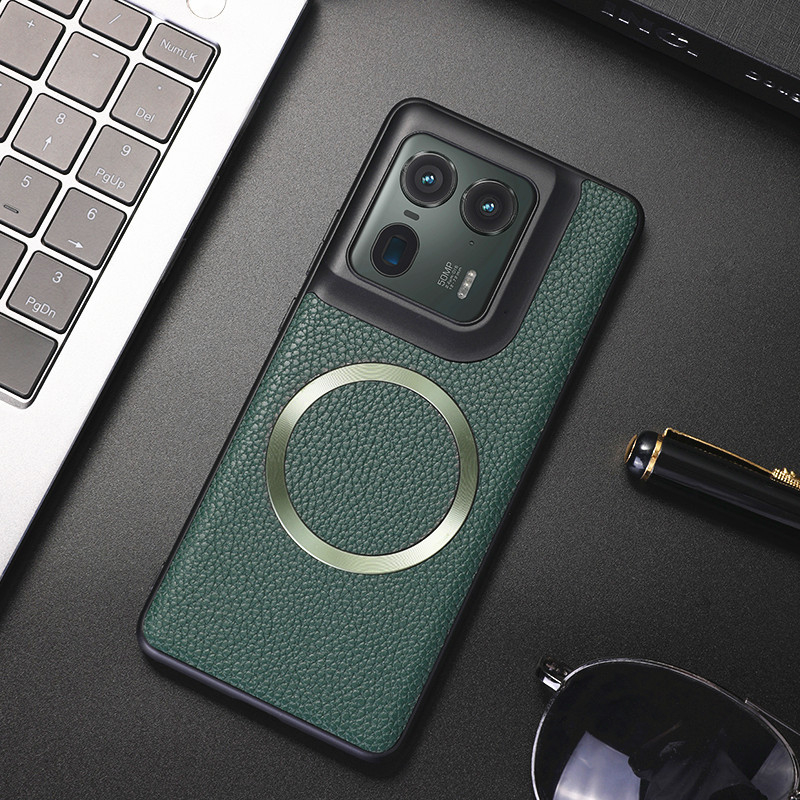 Husă Motorola pentru telefon cu textură de piele magnetică, protecție totală, finisaj mecanizat, personalizabil