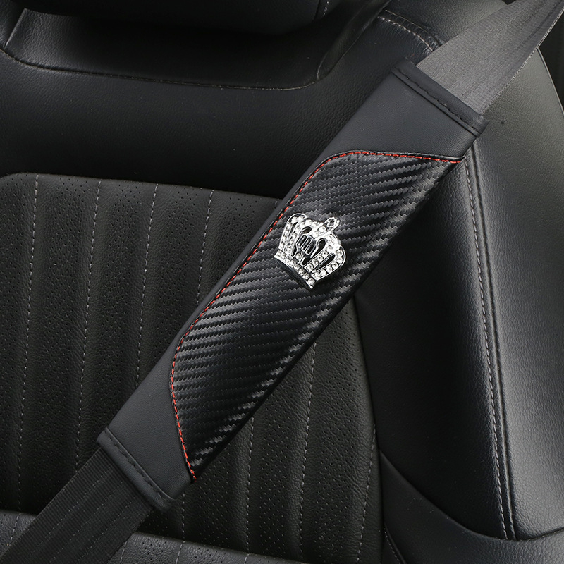 Jastučić za rame sigurnosnog pojasa automobila (Karbonska vlakna; 60 g; Tip: Jastučić za rame; Bez prilagodbe)