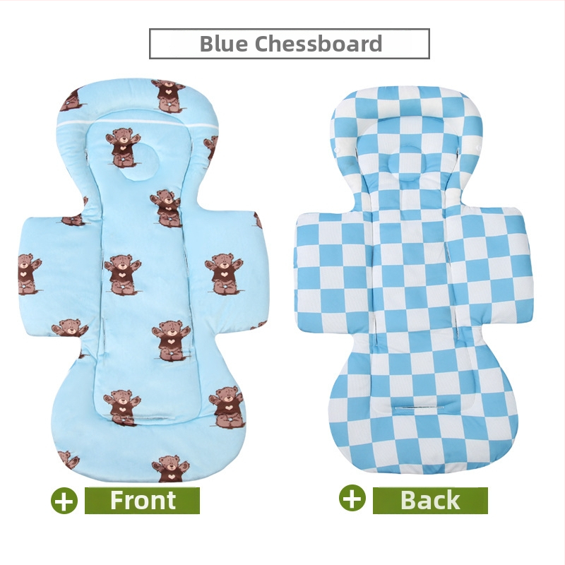 Kokvilnas paliktnis bērnu ratiem un gultiņai, četru sezonu saderība, iekšējā spilvena nomaiņa, vidukļa atbalsts un galvas spilvens