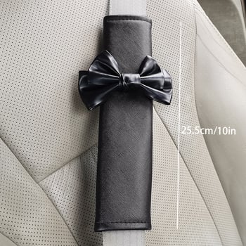 Perne pentru centură de siguranță auto, poliester, design papion, 50 g, personalizabile