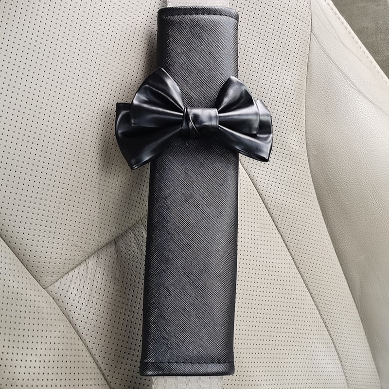 Perne pentru centură de siguranță auto, poliester, design papion, 50 g, personalizabile