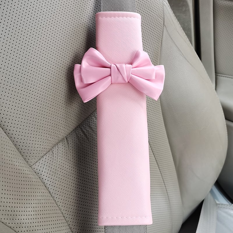 Perne pentru centură de siguranță auto, poliester, design papion, 50 g, personalizabile