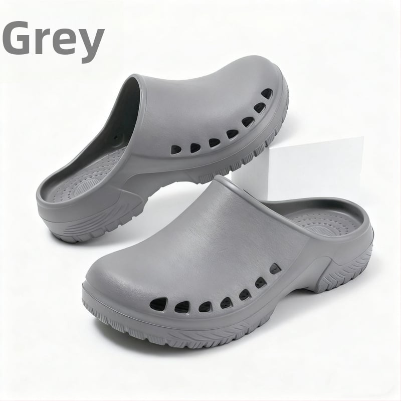 Chirurginiai bateliai operacinei salei – EVA viršus ir padas, 3 cm storio padas, smūgio absorbcija ir neslidus paviršius, pirštų skylutės dizainas, Baotou Cave stilius