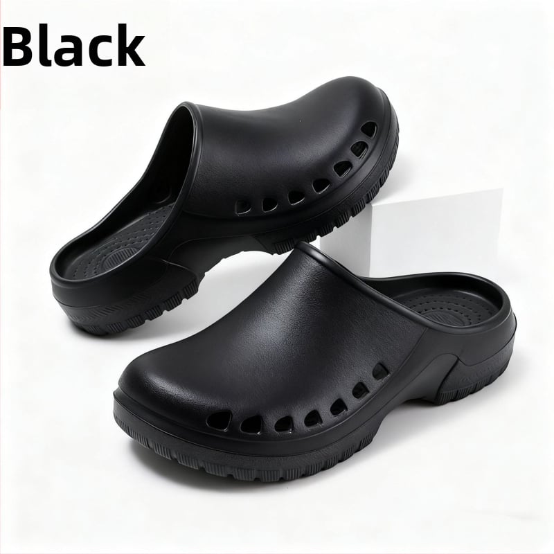 Chirurginiai bateliai operacinei salei – EVA viršus ir padas, 3 cm storio padas, smūgio absorbcija ir neslidus paviršius, pirštų skylutės dizainas, Baotou Cave stilius