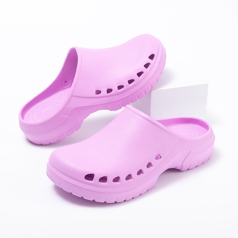 Chirurginiai bateliai operacinei salei – EVA viršus ir padas, 3 cm storio padas, smūgio absorbcija ir neslidus paviršius, pirštų skylutės dizainas, Baotou Cave stilius