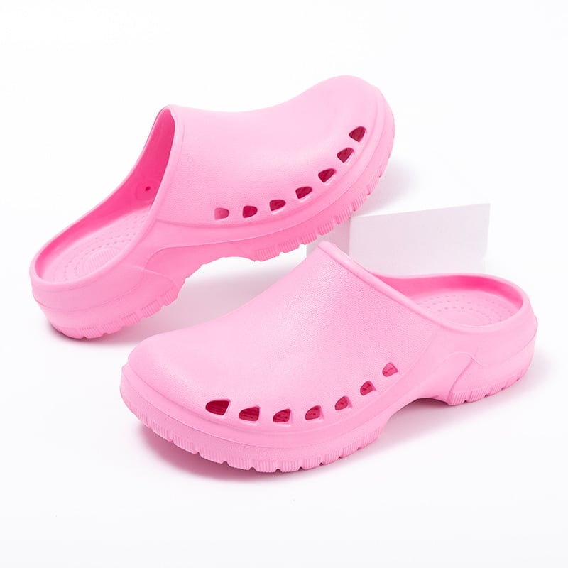 Chirurginiai bateliai operacinei salei – EVA viršus ir padas, 3 cm storio padas, smūgio absorbcija ir neslidus paviršius, pirštų skylutės dizainas, Baotou Cave stilius