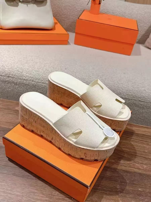 Moterų sandalai su viena juosta, Romėniško stiliaus natūrali oda, H-platforma, storas padas, guma, pavasaris–vasara 2025