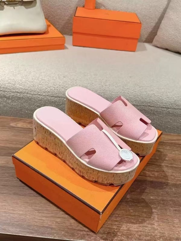 Moterų sandalai su viena juosta, Romėniško stiliaus natūrali oda, H-platforma, storas padas, guma, pavasaris–vasara 2025