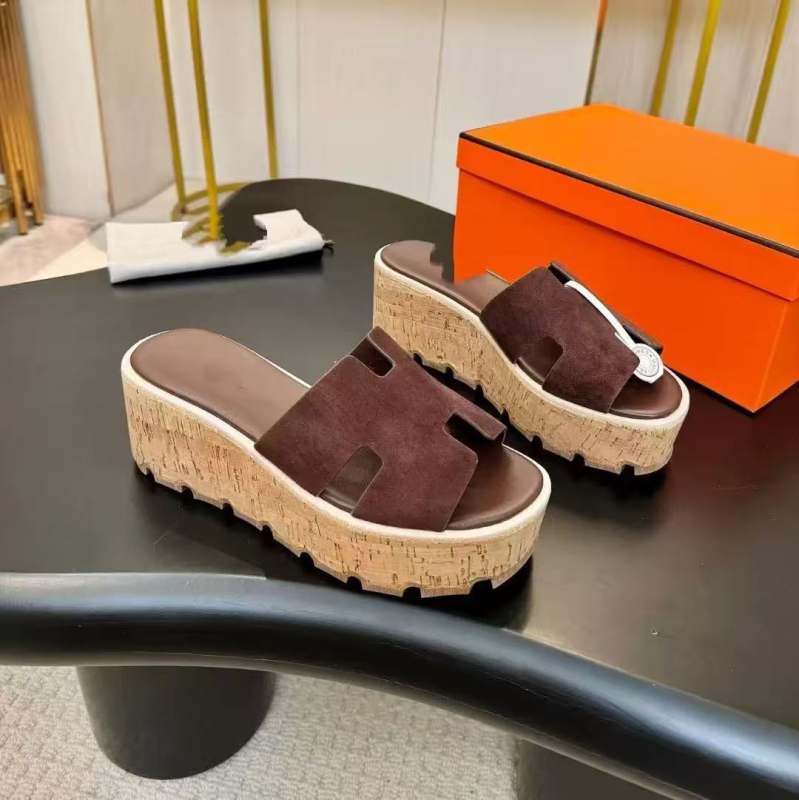 Moterų sandalai su viena juosta, Romėniško stiliaus natūrali oda, H-platforma, storas padas, guma, pavasaris–vasara 2025