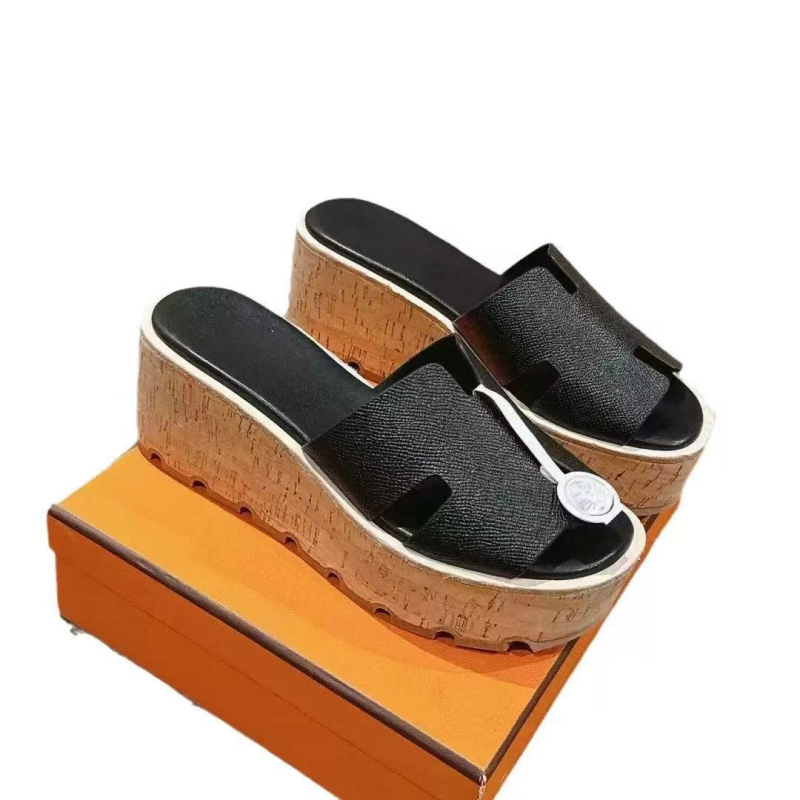 Moterų sandalai su viena juosta, Romėniško stiliaus natūrali oda, H-platforma, storas padas, guma, pavasaris–vasara 2025