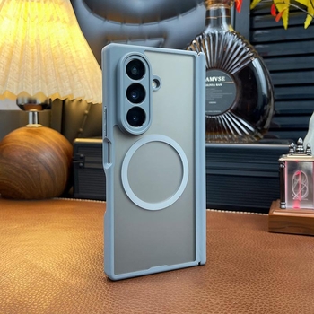 Samsung Galaxy Z Fold7 калъф за магнитно зареждане, двойен централен шарнир, матова повърхност, TPU+PC