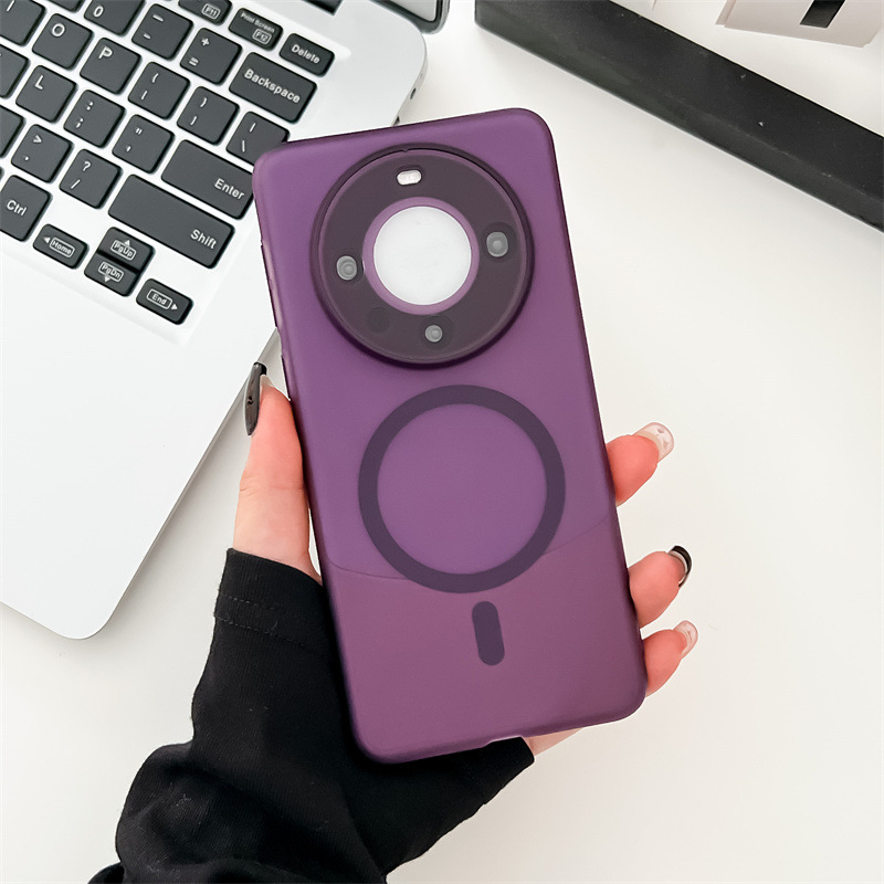 Кейс за Huawei Mate60/70: PC материал, матов финиш, магнитно задържане, удароустойчив, антиотпечатъци