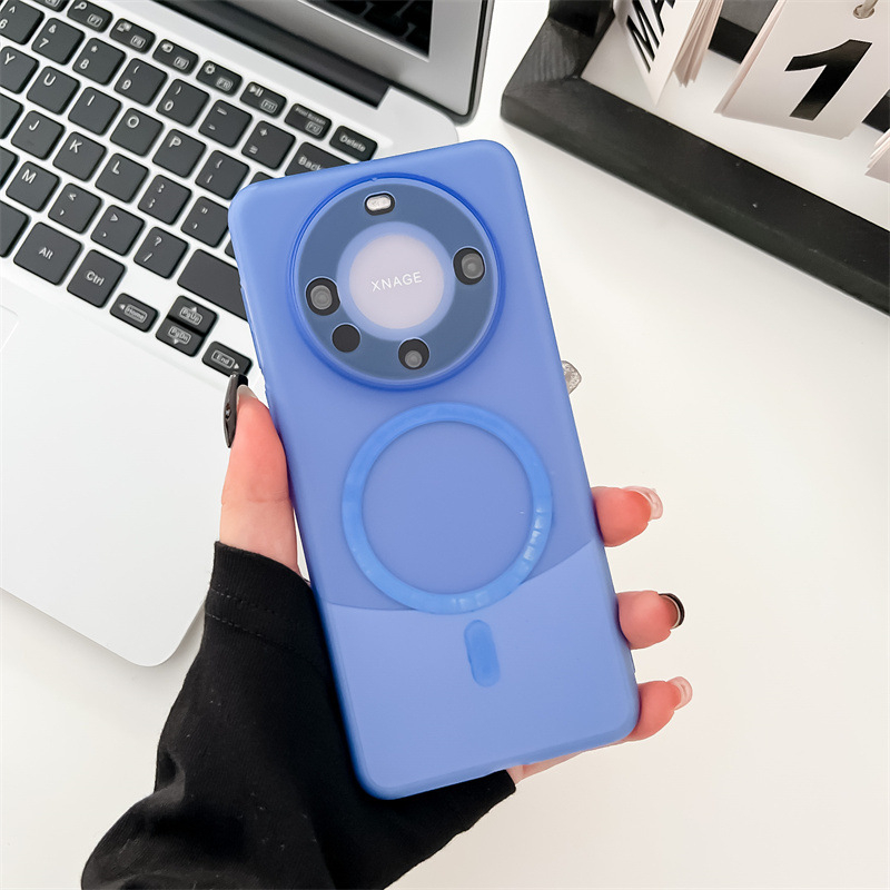 Кейс за Huawei Mate60/70: PC материал, матов финиш, магнитно задържане, удароустойчив, антиотпечатъци