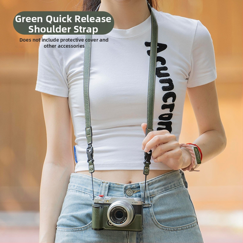 Ramenný popruh pre mirrorless fotoaparát s rýchlym uvoľnením | Model: Camera quick-release shoulder strap | Značka: Enjoy creating stars | Prispôsobený vzor k dispozícii