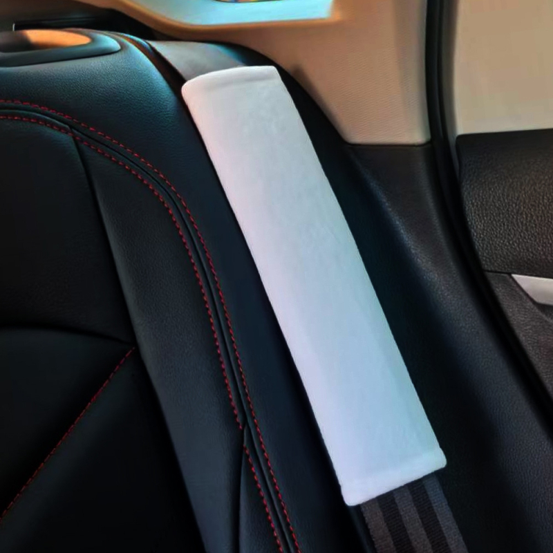 Jastučić za rameni sigurnosni pojas automobila od kristalnog baršuna, crtani dizajn, moguć ispis logotipa, Marka Beautiful night thoughts