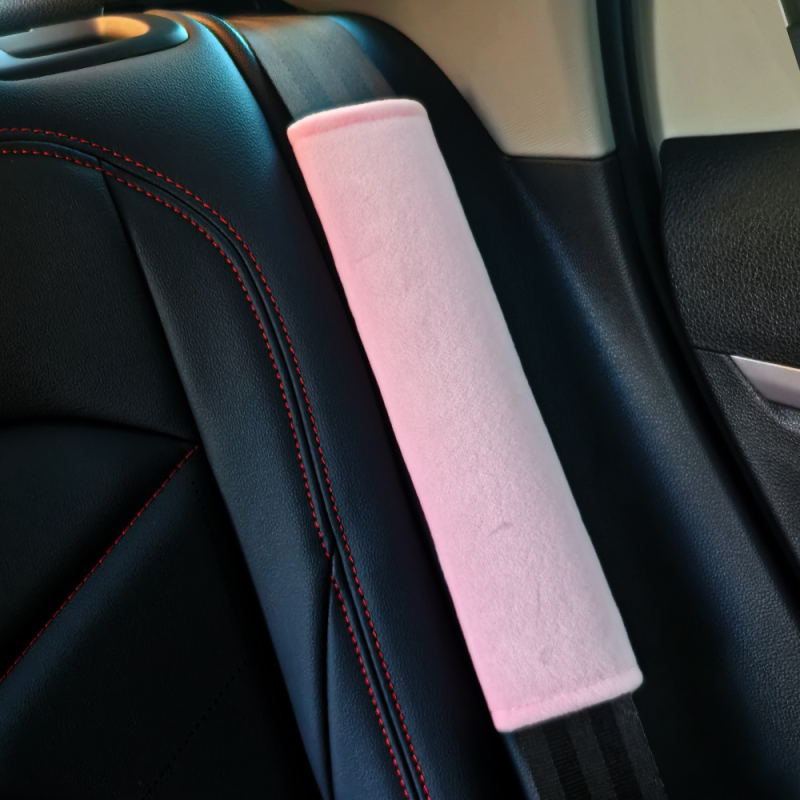 Jastučić za rameni sigurnosni pojas automobila od kristalnog baršuna, crtani dizajn, moguć ispis logotipa, Marka Beautiful night thoughts