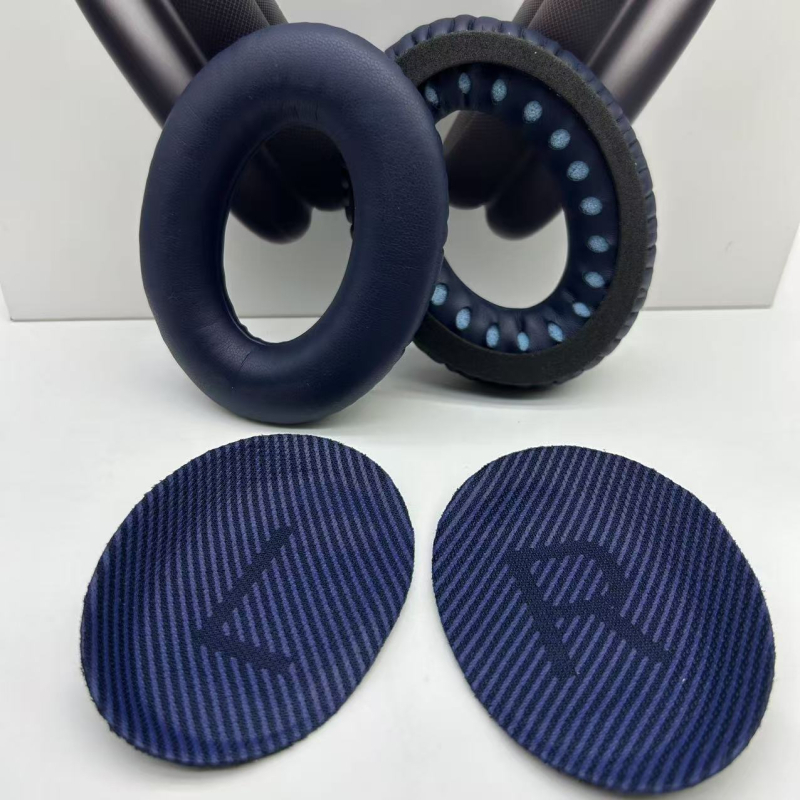 Кожен калъф за слушалки Bose QC35 – съвместим с QC35 I/II, включва покрития за ушните възглавнички от пяна