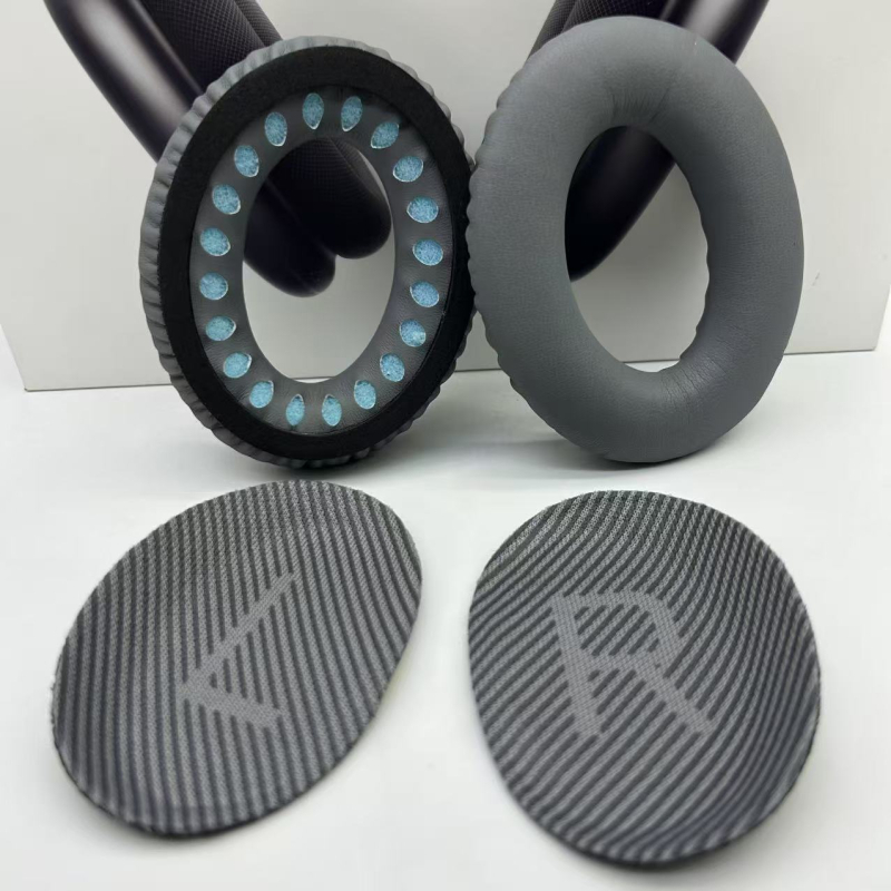 Кожен калъф за слушалки Bose QC35 – съвместим с QC35 I/II, включва покрития за ушните възглавнички от пяна