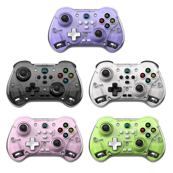 Z01X Bežični Bluetooth gamepad sa Hall džojstikom i makro tipkom povratka za Switch, Android, iOS i PC