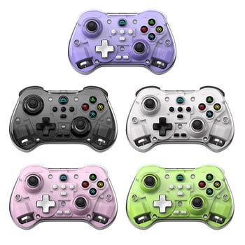 Z01X Bežični Bluetooth gamepad sa Hall džojstikom i makro tipkom povratka za Switch, Android, iOS i PC