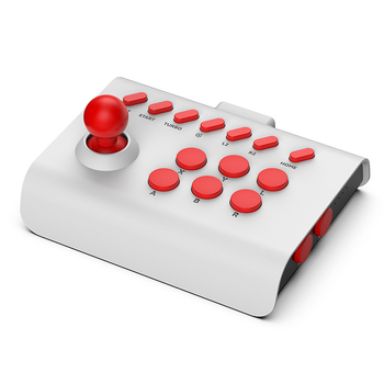 Arkadni joystick za igre – kompatibilan sa Switch, Android, iOS, PC i TV, USB priključak, ABS kućište, bez vibracija, višefunkcionalan
