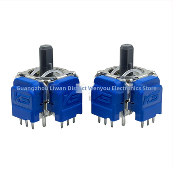 Hall efekta džojists PS4/PS5/Xbox — elektromagnētiska vadība, TMR magnētiskā pretestība, anti-drift dizains, spēcīga atgriezeniskā saite