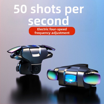 Controler de joc cu apăsare automată și declanșator pulsatoriu, pentru iOS și Android