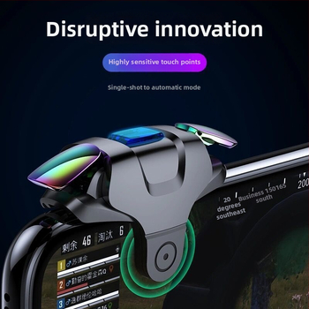 Controler de joc cu apăsare automată și declanșator pulsatoriu, pentru iOS și Android