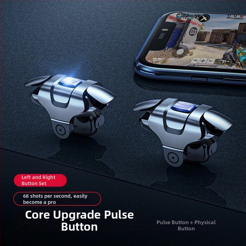 Controler de joc cu apăsare automată și declanșator pulsatoriu, pentru iOS și Android