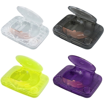 Carcasă de înlocuire PS One, carcasă transparentă din ABS pentru consola PS One, 295 g