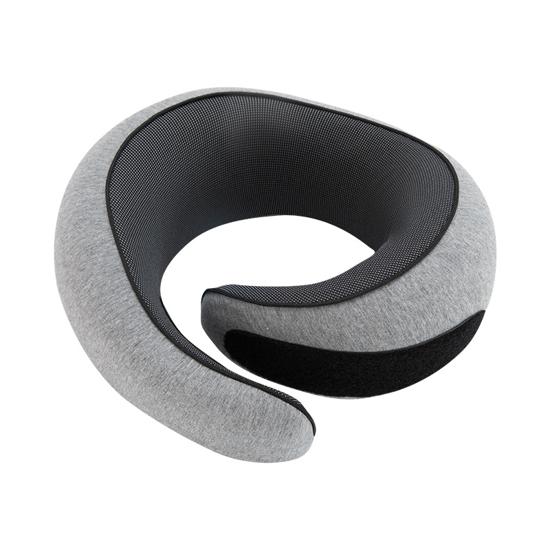 Pernă de gât în formă de U, cu spumă de memorie pentru călătorii, material modal, pentru adulți - design modern minimalist