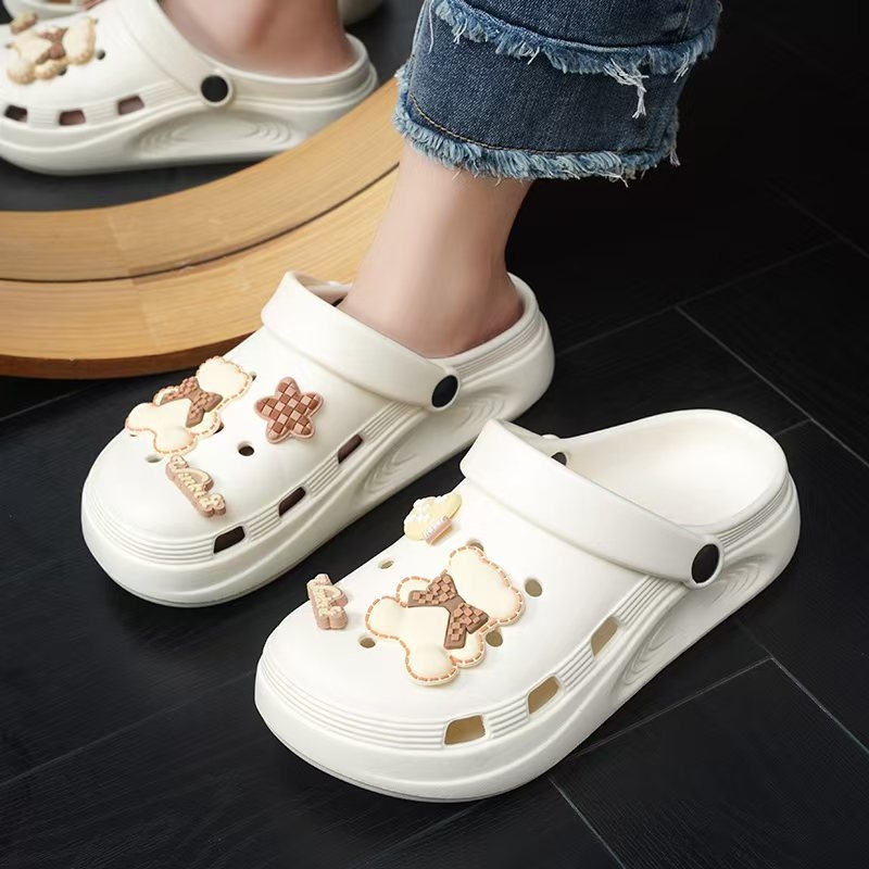 An shanfen EVA Baotou sandalės, apvali nosis, EVA viršus, EVA padas, 2025 m. pavasaris