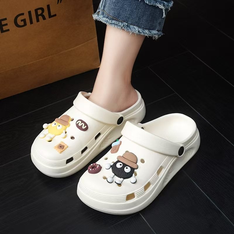 An shanfen EVA Baotou sandalės, apvali nosis, EVA viršus, EVA padas, 2025 m. pavasaris